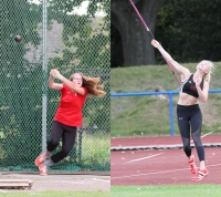 links: Antonia B&ouml;ttiger - rechts: Sofia Falkenberg