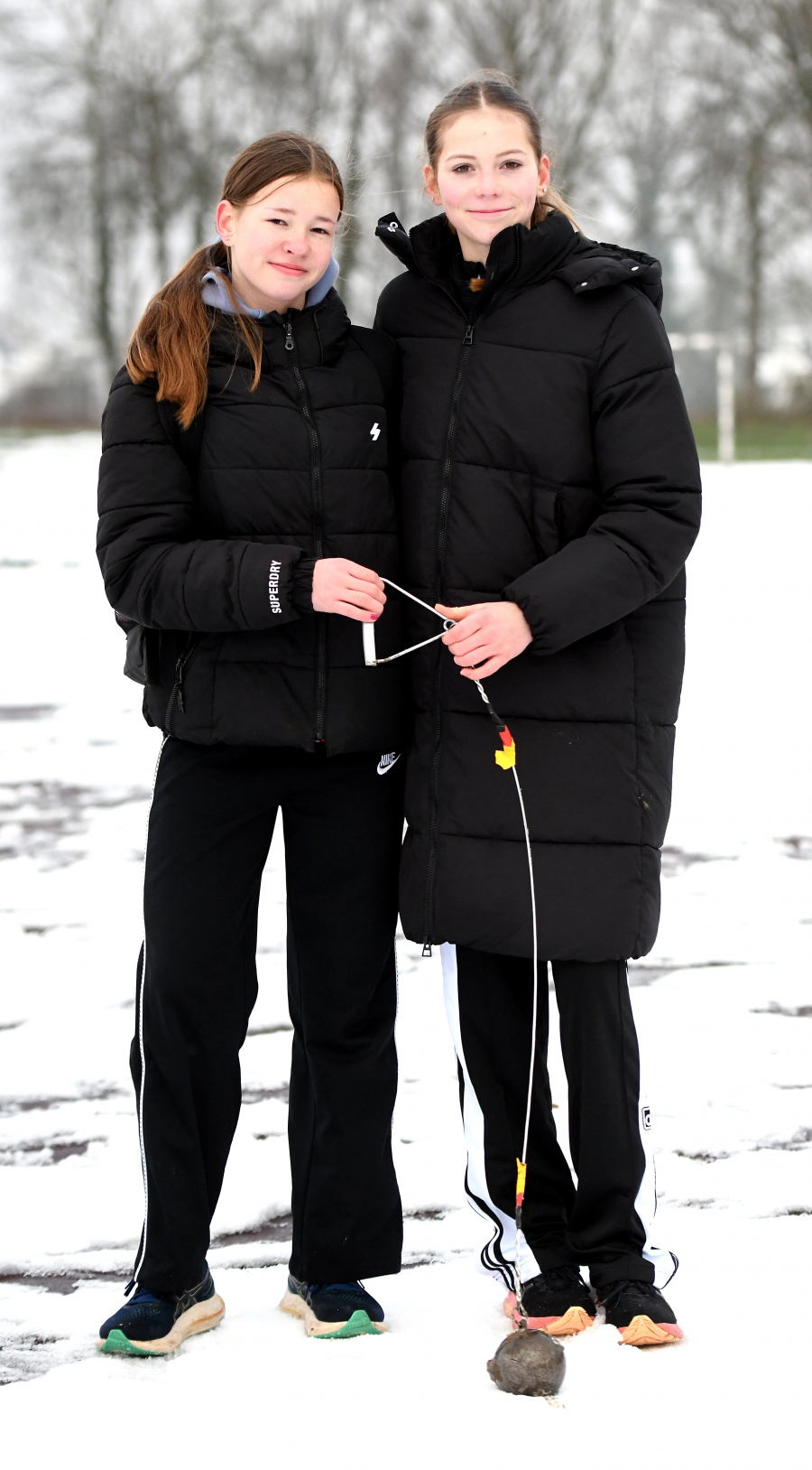 Marlene Soer (links) und Nia Ferige. Foto: Bottin