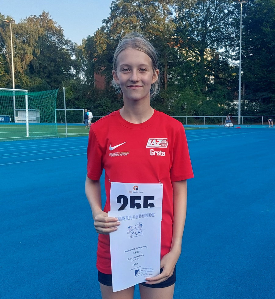 Auf den Spuren von Laura Vo&szlig;: Greta Karsten. Foto: Straub