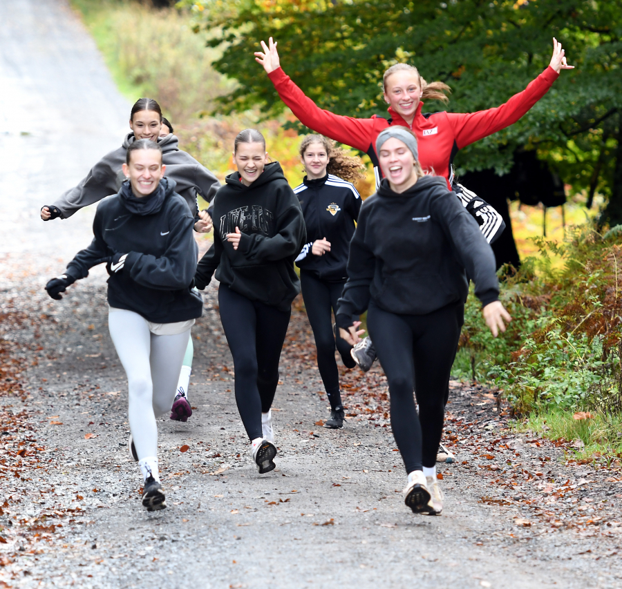 Impressionen vom Training im Arnsberger Wald. Foto: Bottin