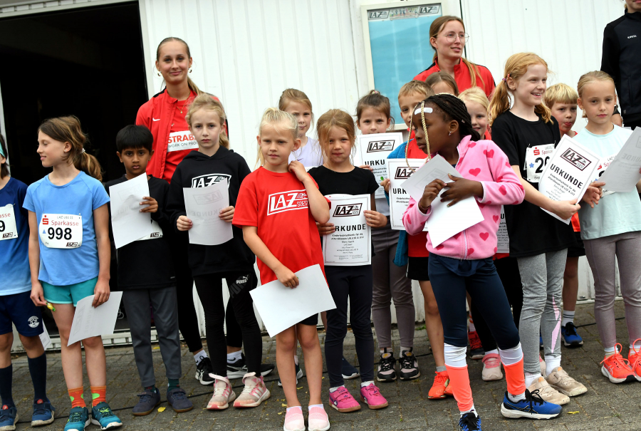 Das Team der Bielefelder Turngemeinde siegte bei den U10-Kindern. Foto: Bottin