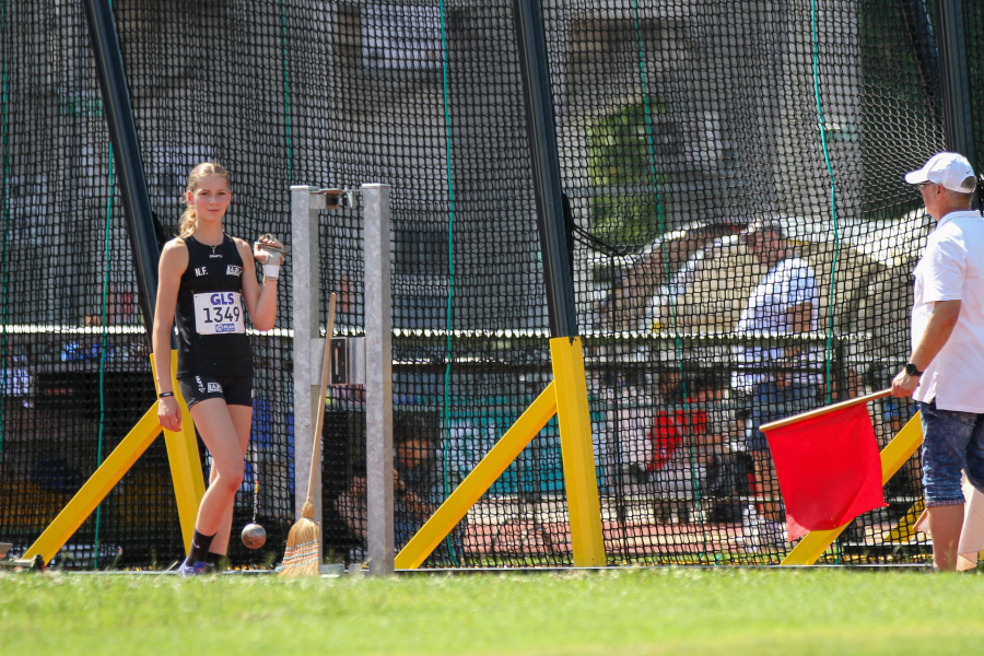 Hochkonzentriert ging sie in den Ring. Foto: Schellig