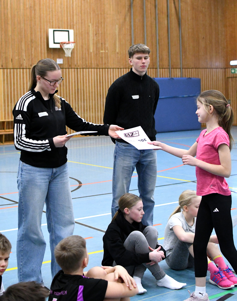 Talentsichtung am Conrad von Soest Gymnasium. Foto: Bottin
