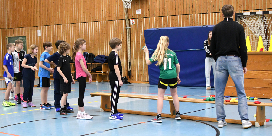 Talentsichtung am Conrad von Soest Gymnasium. Foto: Bottin