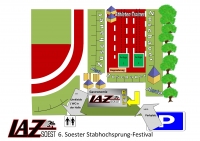 Meldeliste f&uuml;r das Stabhochsprung-Festival am 20. Mai