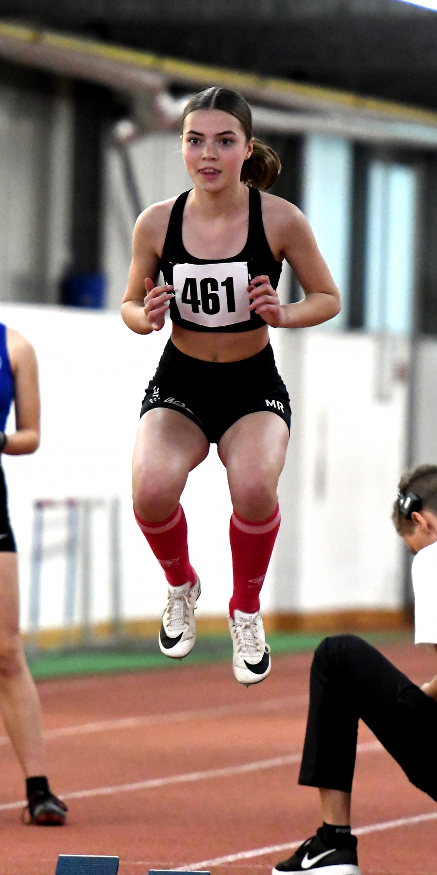 Immer schneller: Marie Rustemeyer (W14) vom LAZ Soest lief die 60 Meter in 8,53 Sekunden. Foto: Bottin