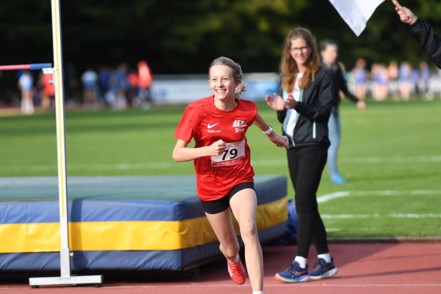 Greta Karsten: So sch&ouml;n jubelt eine Westfalenmeisterin. Foto: Bottin